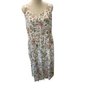 "FRYE" Button Down Front Dress SZ XL Lined Western Prairie Rodeo Cottage Core